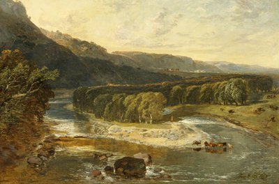 Bend of the River, 1858 by Samuel Bough